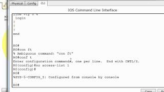 Standard Access List ACL for the Cisco CCNA  Part 2 [upl. by Caty]