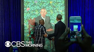 Kehinde Wiley The art of presidential portraits [upl. by Enenaj]