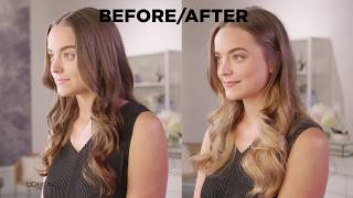 HowTo Get BrowntoBlonde Ombré Hair at Home [upl. by Barty]