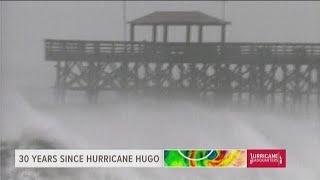 Hurricane Hugo 30 year anniversary of the storm all others are compared to [upl. by Ahsinehs]