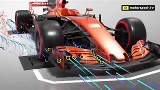 Formula 1 airflow explained  3D ANIMATION [upl. by Anahgem]