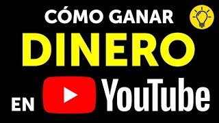 Cómo ganar dinero en YouTube [upl. by Keppel462]