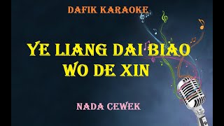 Yue liang dai biao wo di xin Karaoke Teresa Teng Female key [upl. by Yawnoc]