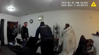 Bodycam video shows police raid wrong house mayor apologizes to victim  ABC7 Chicago [upl. by Nylikcaj]