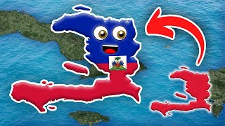 Haiti  Geography amp Departments  Countries of the World [upl. by Ydoc427]