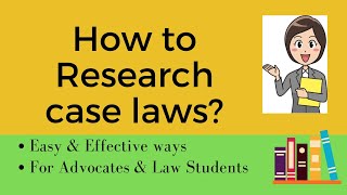 Searching Case Laws How to Research Case Laws  Legal Research Tips  Online Legal Research [upl. by Adnot973]