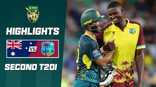 Australia v West Indies 202324  Second T20I [upl. by Lleksah]