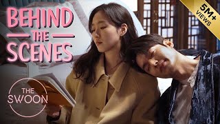 Behind the ScenesLee Minho amp Kim Goeun go over the first kiss The KingEternal MonarchENG SUB [upl. by Essirahs]