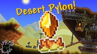 The Desert Pylon  Terraria 14 [upl. by Nennek]