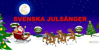 Svenska julsånger  Barnsånger  Christmas Songs in Swedish  Bjällerklang etc [upl. by Eniretac602]