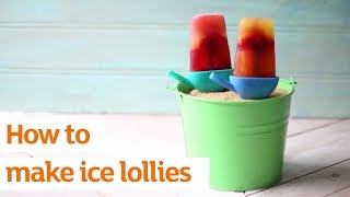 How to make ice lollies  Recipe  Sainsburys [upl. by Yasmine]