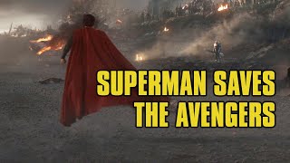 Superman Saves The Avengers FanMade [upl. by Norina]