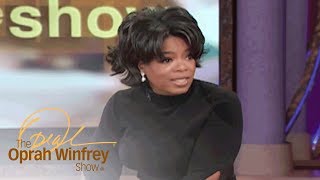 Oprahs Most Embarrassing Moment  The Oprah Winfrey Show  Oprah Winfrey Network [upl. by Anahsal]