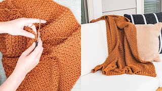 Crochet Old Fashioned Throw Blanket [upl. by Smukler]