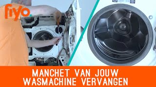 Manchet van jouw wasmachine vervangen [upl. by Holman]