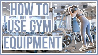 HOW TO USE GYM EQUIPMENT  Lower Body Machines [upl. by Carpio]