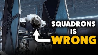 quotStar Wars Squadronsquot Changed TIE Fighters [upl. by Eriam]