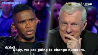 Samuel Etoo on Pep Guardiola 2014  FULL INTERVIEW with English Subtitles [upl. by Las184]