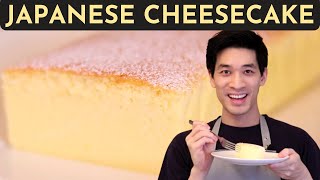 The FLUFFIEST Japanese Cheesecake Recipe UNCLE TETSU  Soft amp Light Dessert  Danlicious [upl. by Hoshi149]