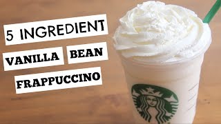 Vanilla Bean Frappuccino  SweetTreats [upl. by Mcclenaghan]