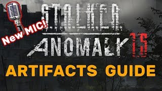 STALKER Anomaly 15 Complete Artifacts Guide [upl. by Philis]