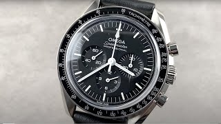 2021 Omega Speedmaster Professional Moonwatch quotSapphire Sandwichquot 31032425001002 Watch Review [upl. by Daria]