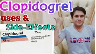 Clopidogrel 75mg uses side effects amp dosage [upl. by Nnaeinahpets]