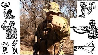 INFANTRYMANS GUIDE Basic Hand amp Arm Signals [upl. by Bree]