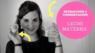 EXTRACCIÓN Y CONSERVACIÓN de leche materna Actualidad Matrona [upl. by Aitram696]