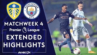 Leeds United v Manchester City  PREMIER LEAGUE HIGHLIGHTS  1032020  NBC Sports [upl. by Yren]