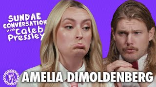 AMELIA DIMOLDENBERG Sundae Conversation with Caleb Pressley [upl. by Mcmath]