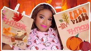 FALL TJ MAXX SHOPPING HAUL [upl. by Niwrud]