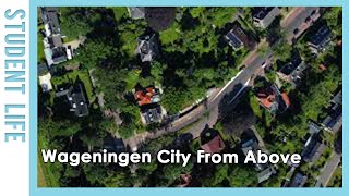 Wageningen City From Above [upl. by Llewol]