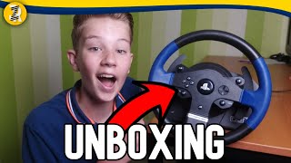 Racestuur Unboxing  Review  Thrustmaster T150 [upl. by Enivid]