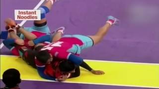 Rohit Ranas brilliant performance against UMumba in PKL3 [upl. by Abby]