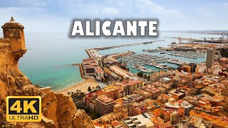 Alicante Spain 🇪🇸  4K Drone Footage [upl. by Osher809]