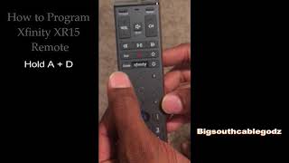 How to REprogram Xfinity Remote to cable boxTHE RESET [upl. by Ardnasella]