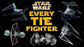 All TIE Fighter Types and Variants in Star Wars Legends [upl. by Mccreary942]