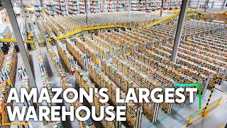 Inside Amazons Largest Warehouse [upl. by Nahtnamas]