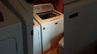 Maytag Washing Machine shaking and walking updated [upl. by Ardnusal]