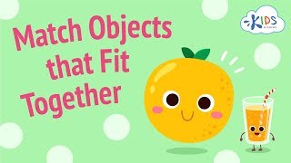 Matching Objects for Kids  Matching Games for Preschool  Kids Academy [upl. by Simara]