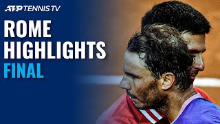 Novak Djokovic vs Rafael Nadal  Rome 2021 Final Highlights [upl. by Aimas908]