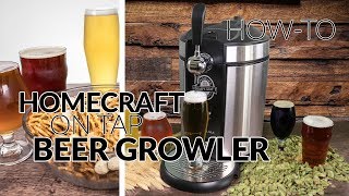 CBD5SS  Homecraft OnTap Beer Growler System  Howto [upl. by Hance]