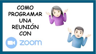 Como CREAR una REUNION en ZOOM PC TUTORIAL [upl. by Nommad908]