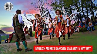 English Morris Dancers celebrate May Day [upl. by Myrwyn]