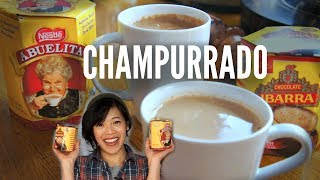 Abuelita VS Ibarra CHAMPURRADO TASTE TEST  Mexican Hot Chocolate Recipe [upl. by Sulienroc]