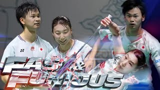 Yuta Watanabe  Arisa Higashino  The FAST amp FURIOUS Badminton [upl. by Eveam]