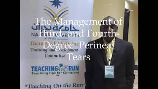 RCOG Guidelines Third and Fourthdegree Perineal Tears Management [upl. by Archie]