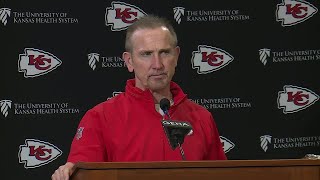 VIDEO Chiefs defensive coordinator Steve Spagnuolos full comments at Fridays press conference [upl. by Oremar588]