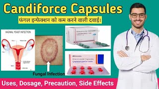 Candiforce 200 mg Capsule Uses in Hindi  Candiforce 200 Side Effects in Hindi  Candiforce 100 mg [upl. by Crandell682]